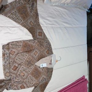 Bell arms blouse size S